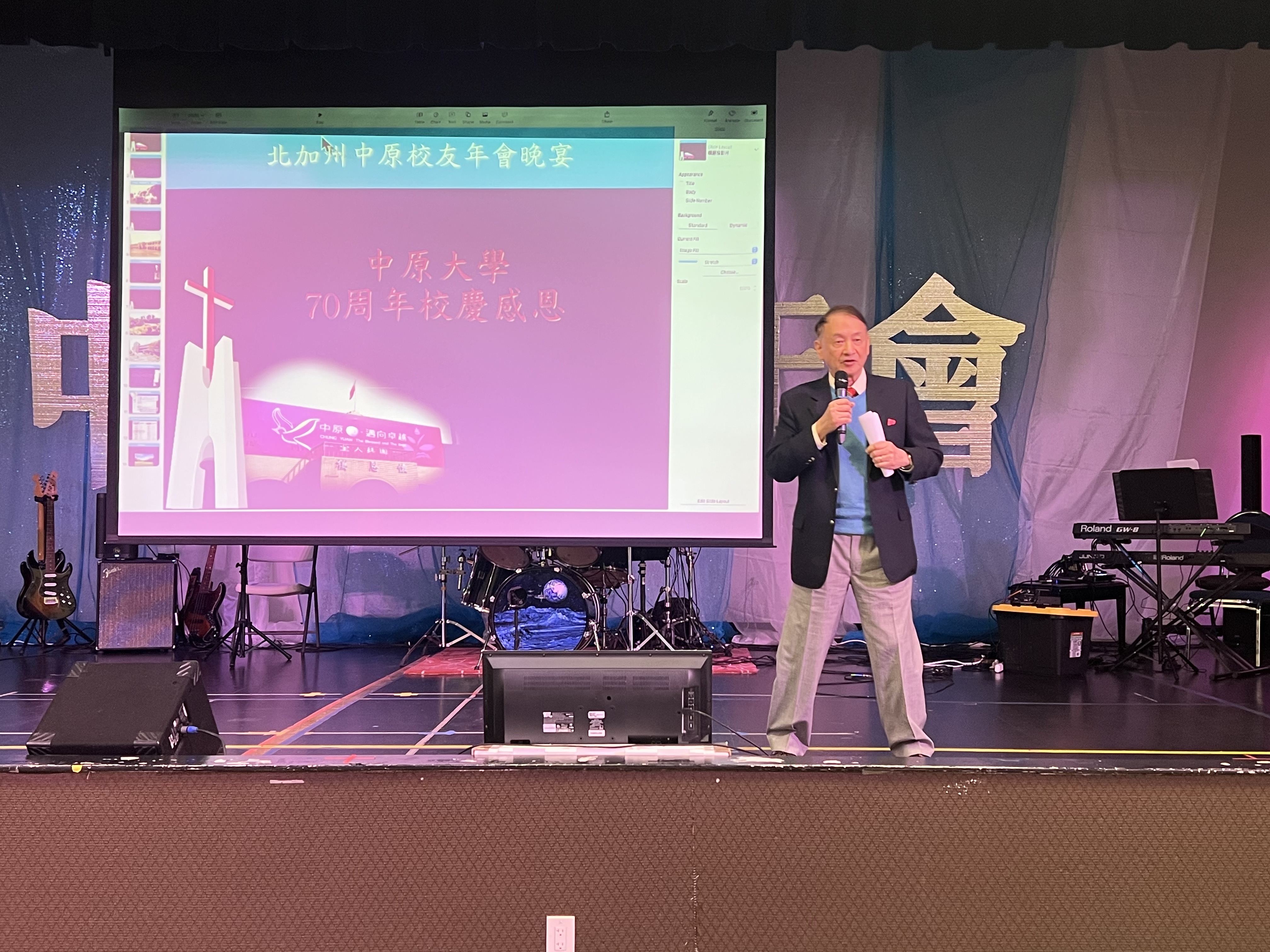 北加州中原大學校友會 2025年會 照片